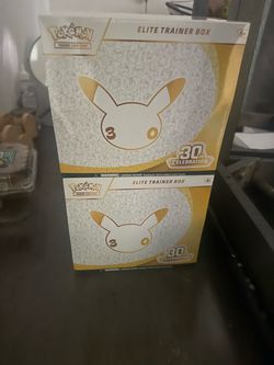 Pokemon 30th Anniversary ETB Sealed