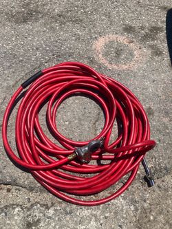 Inflate cable for truck