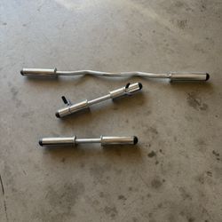 Curl Bar And Dumbbell Hand Set 