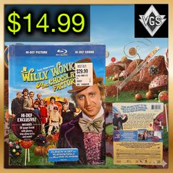 *EXCLUSIVE EDITION* Willy Wonka & The Chocolate Factory Blu-Ray