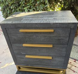 Rustic Reclaimed wood style dresser/ nightstand