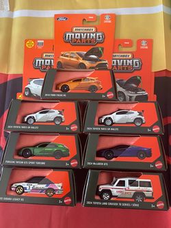 Matchbox Moving Parts Die-Cast Car Collection