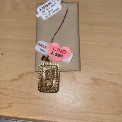 18K 7.1 Gram Dragon Pendant 