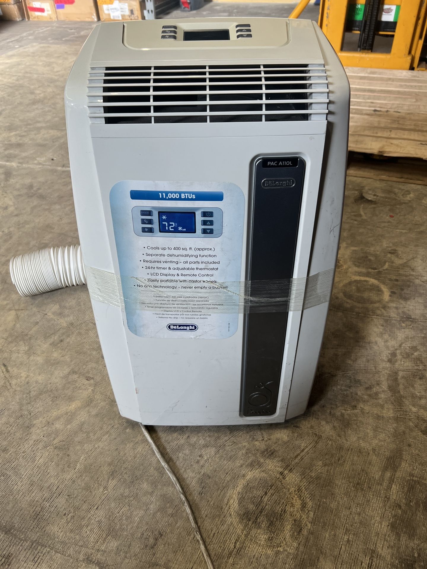 Portable AC Unit DeLonghi A110L 