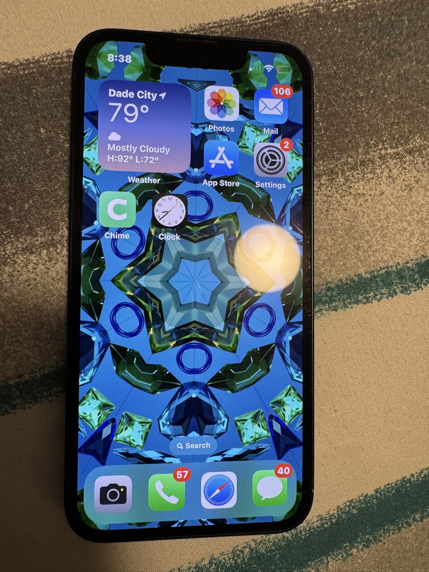 Apple IPhone 13 mini unlocked 128gig works perfect
