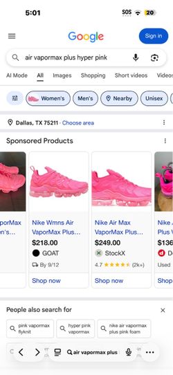 Nike vapor max plus
