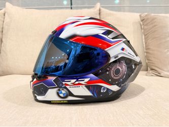 Mint Shoei X-Fourteen (X-14) - Custom BMW S1000RR Wrap