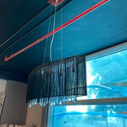 Chandelier Ceiling Light Black