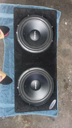 12 Inch Rockford fosgate