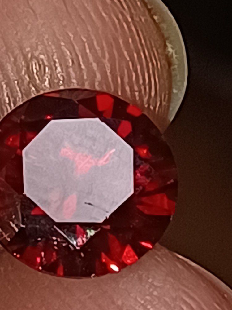 8ct Round Cut Red Ruby Natural Loose Gemstone 