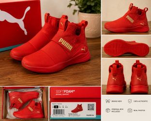 New Puma Radiate Mid Women’s Sneakers Size 9 – Never Worn