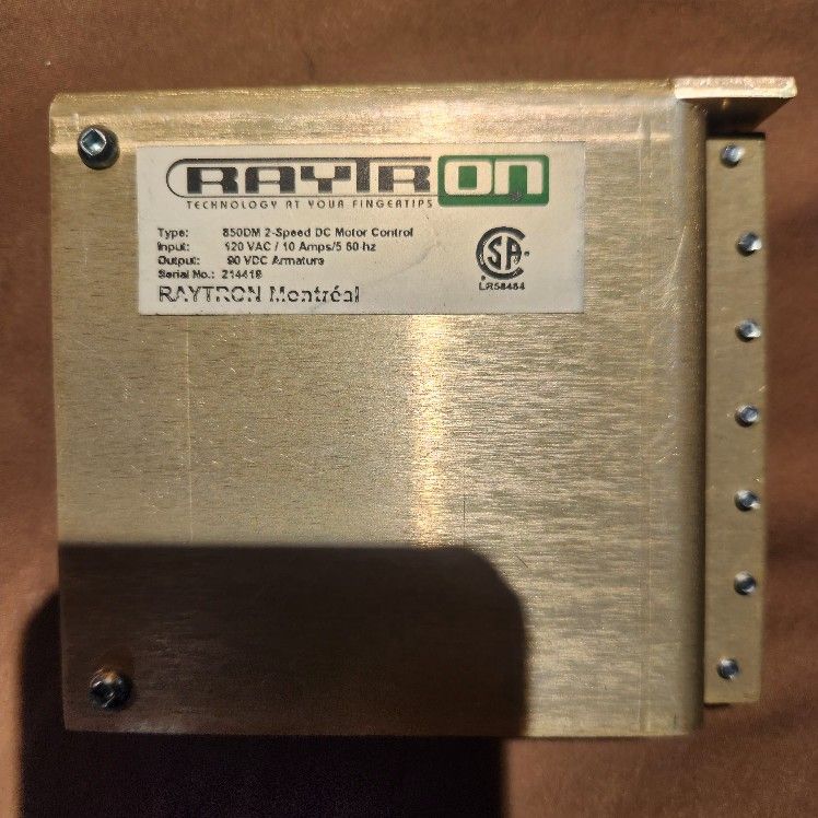 850 Dm 2 Speed Motor Control