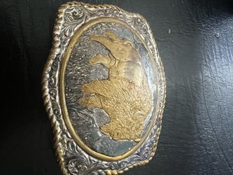 CU Students or fans!  Buffalo Belt Buckle Super Rare, Collectible, Heavy Silver Plated, Made in the USA