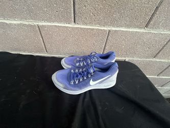 NIKE LunarGlide Blue Sports Running Sneakers Size 11