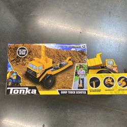 Dump Truck Scooter , 49.98 Dollars At Walmart And Target . 