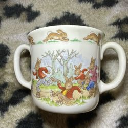 Royal Doulton Bunnykins Haymaking | Lunch Break Hug a Mug