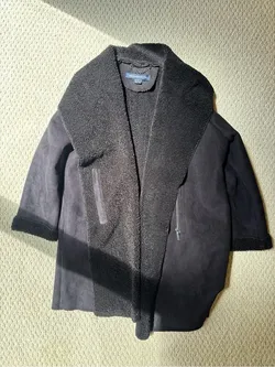 French Connection Black Coat - Small