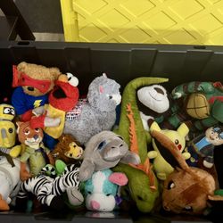 Stuffed Animal Toys (box Of 20+ Stuffies)