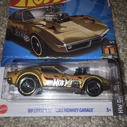 Hot Wheels '68 Corvette Gas Monkey Garage 
