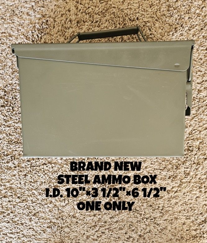 BRAND NEW AMMO BOX 
