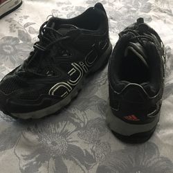 Boys black & grey Adidas size 13.5 sneakers