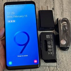 Samsung Galaxy S9, Factory UNLOCKED,  Excellent Condition.  Like New 
