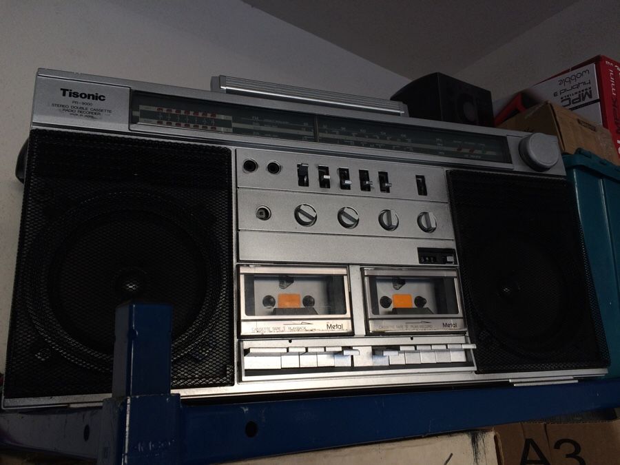 VINTAGE TISONIC PR-9000 BOOMBOX GHETTOBLASTER