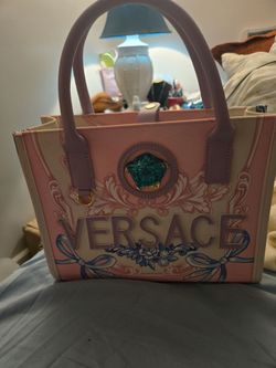 Mid size Versace multicolored purse