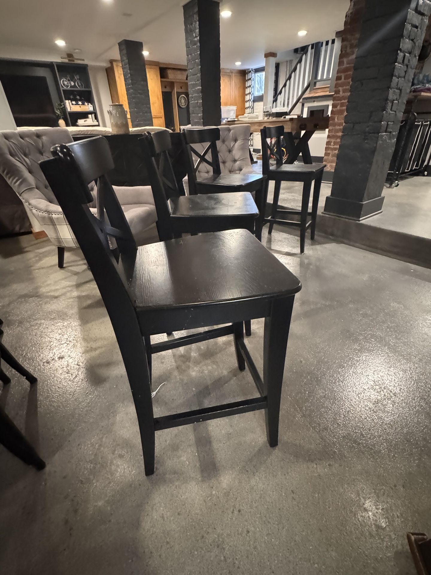 25” Counter Height Bar Stools - 4