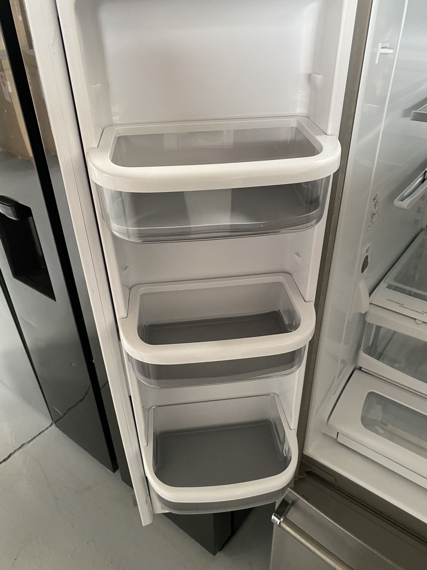 KitchenAid Stainless Steel 22 Cu. Ft. 33” Width Standard Depth French Door Refrigerator With Interior Dispense