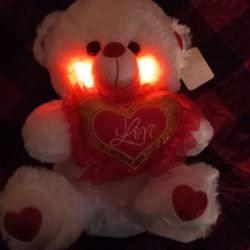 $20  Talking Teddy Bear  Valentine's Day *Smooching * Sound* & Said ILOVE YOU

Pickup bocaraton 