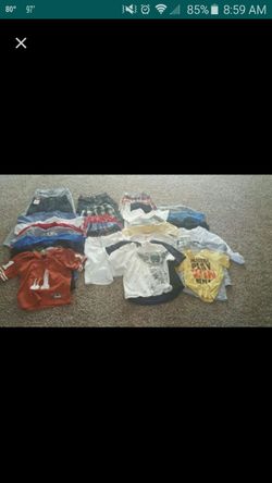 Boy play clothes