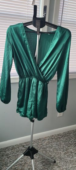 Women's Emerald Romper