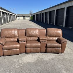 Beautiful Leather Sofa!