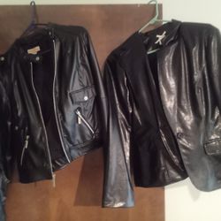 Ladies leather jackets