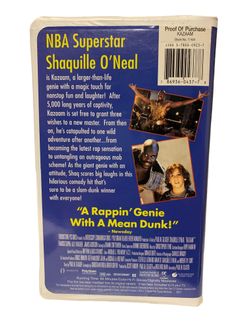 Shaq Kazaam VHS Tape for Sale in El Cajon, CA - OfferUp