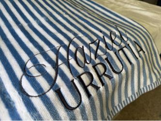 Embroidered Beach Towel