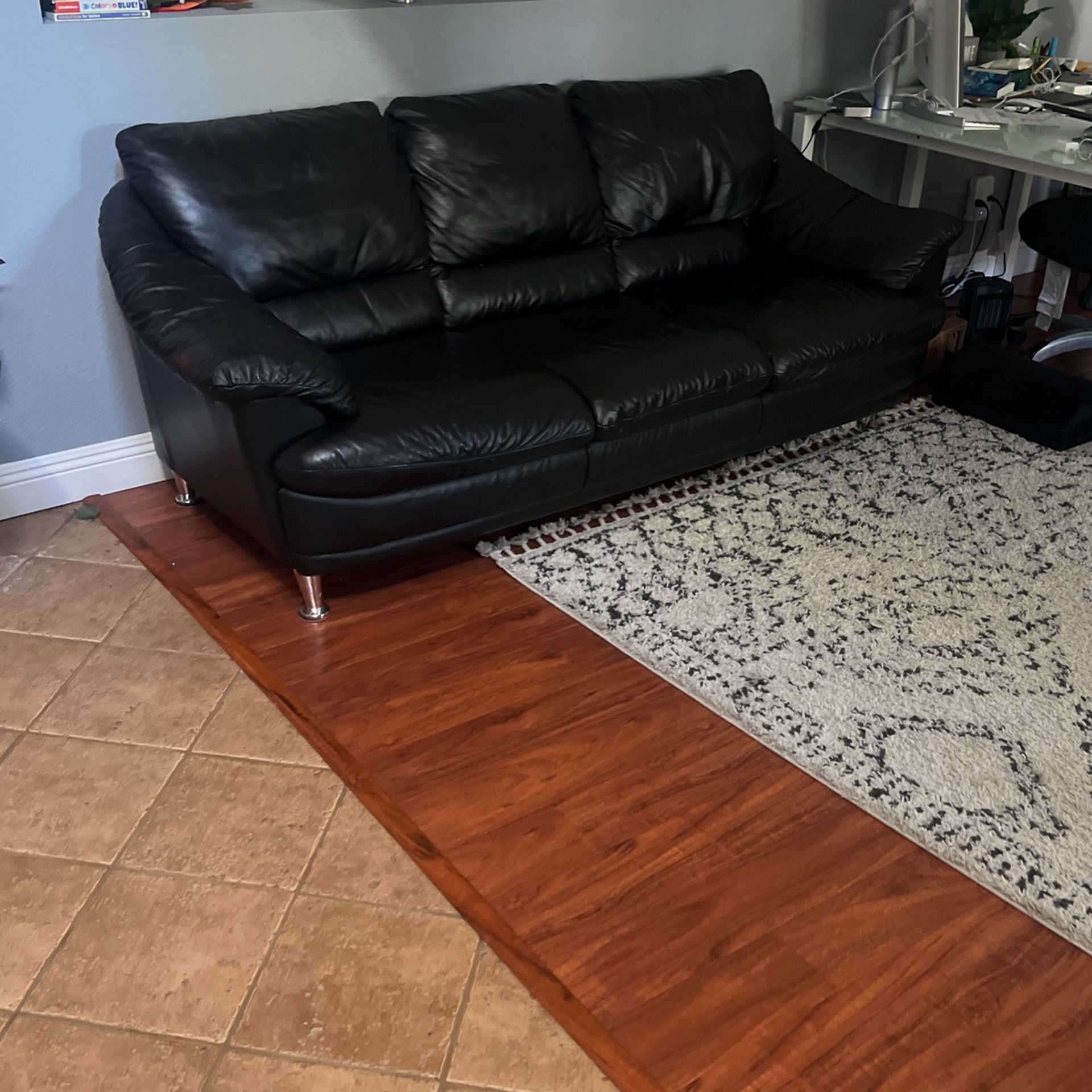 Black Couches
