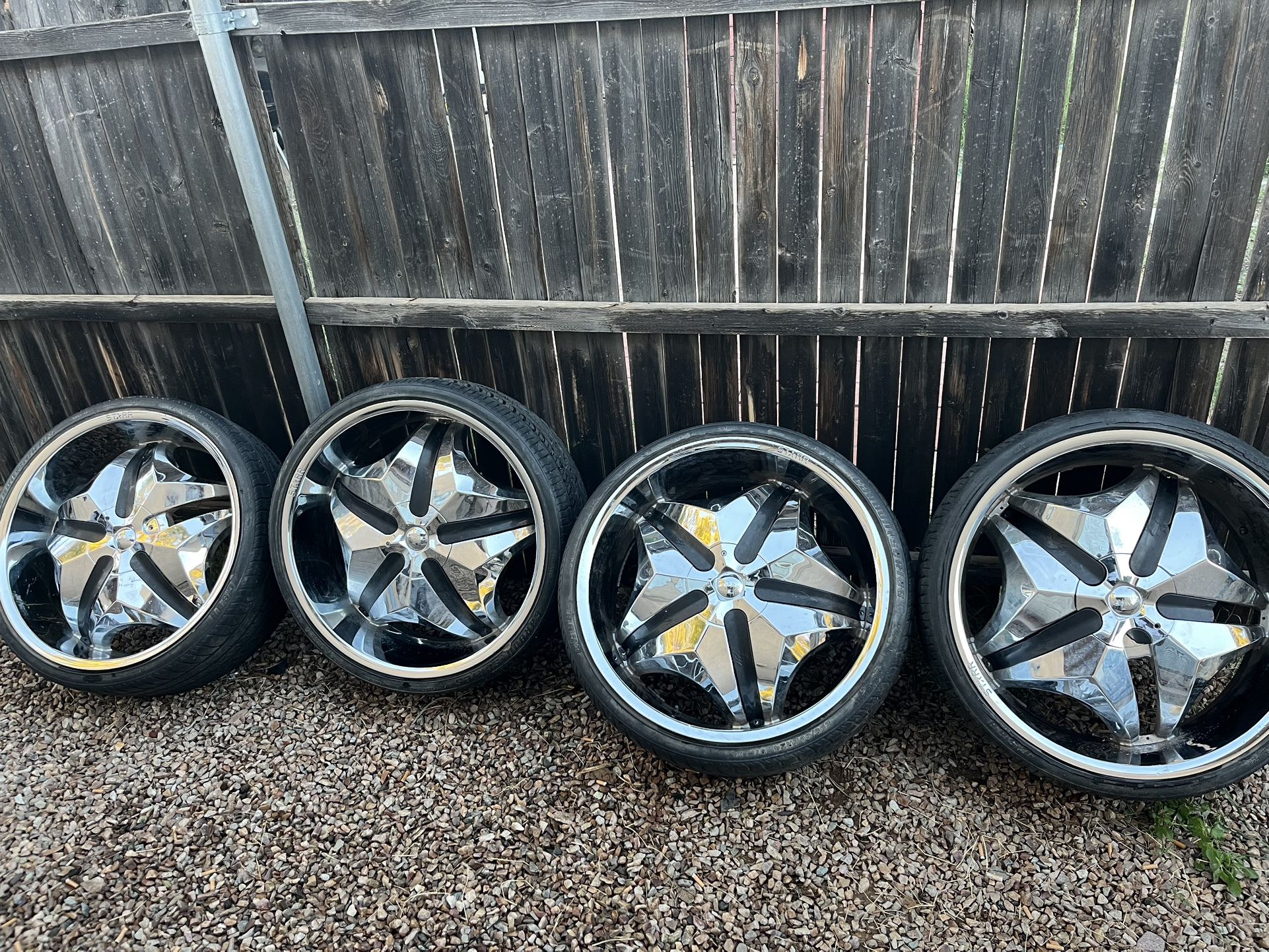 24’s Inch Rims 6 LUG