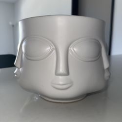Multi-Face Vase Beauty Flower Pot Bottle,Modern Ceramic Vase Flowers Pot,Creative Decorative Flower Arrangement Container,for Home Decor Living Room(L