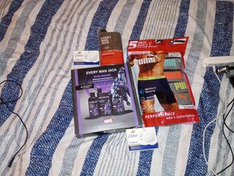 Body wash and undergarments and soap