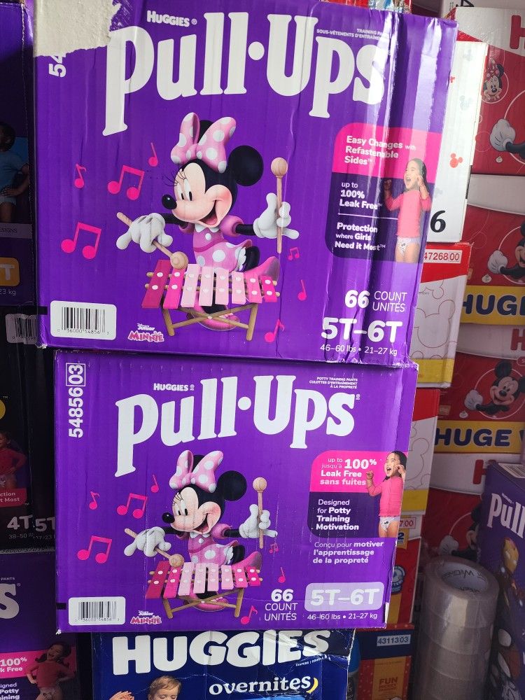 Pull Ups 5t-6t $30 Each Box. 