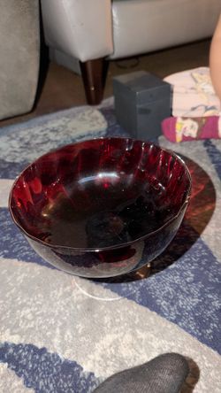 Big glass decoration