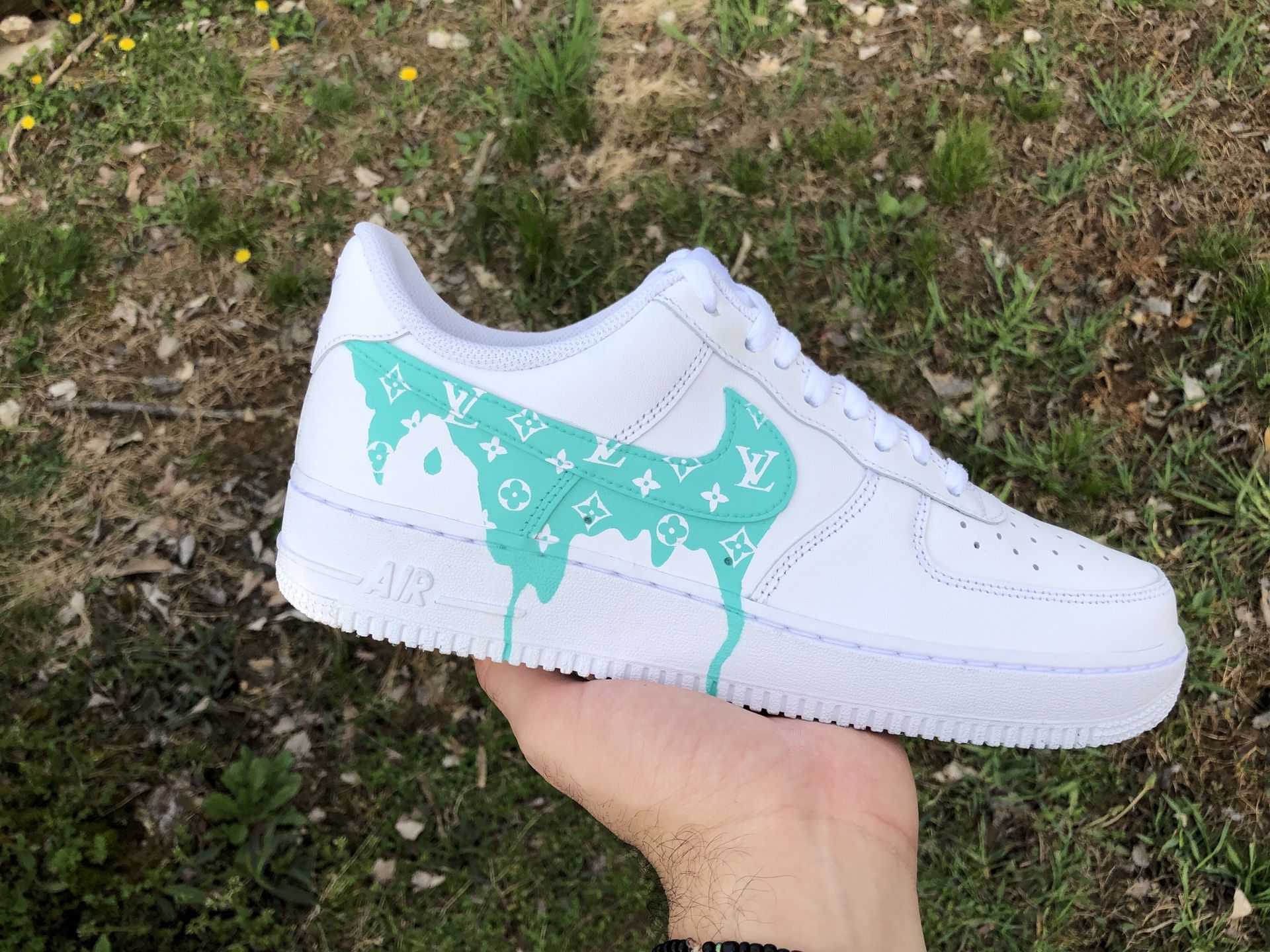 Louis Vuitton X Off-White X Nike Air Force One Collaboration for Sale in  Green Bay, WI - OfferUp