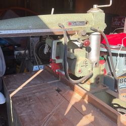 1968 Dewalt Radial Arm Saw 
