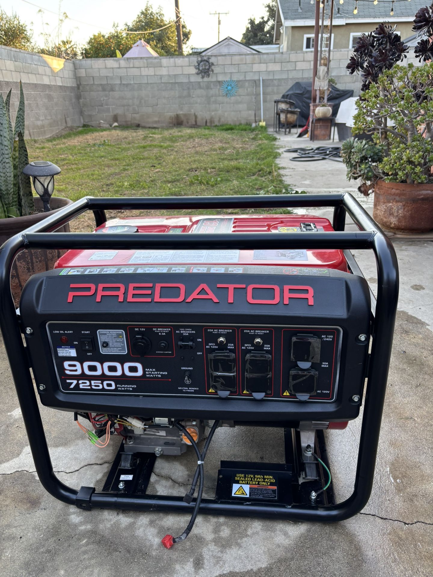 Predator 9000-Watt Generator