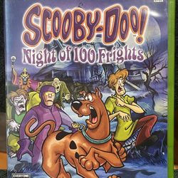 Scooby-Doo Night of 100 Frights (Microsoft Xbox, 2003) Complete w/Manual 
