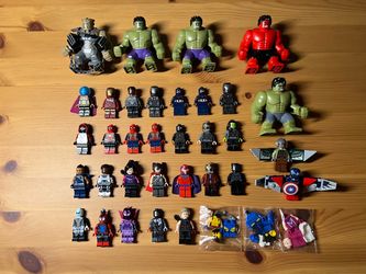 Lego Marvel Minifigures New Retired