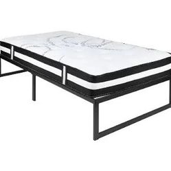 Twin Size Bed Frame & Mattress