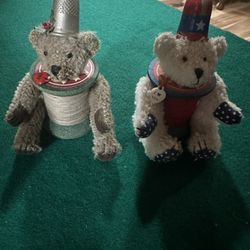 Hallmark thimble Bear Ornaments 